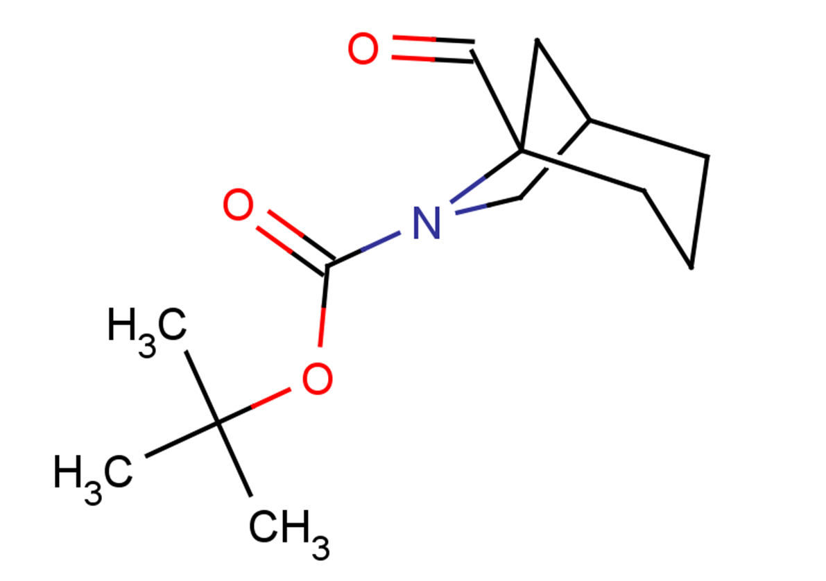 tert-butyl 5-formyl-6-azabicyclo[3.2.1]octane-6-carboxylate