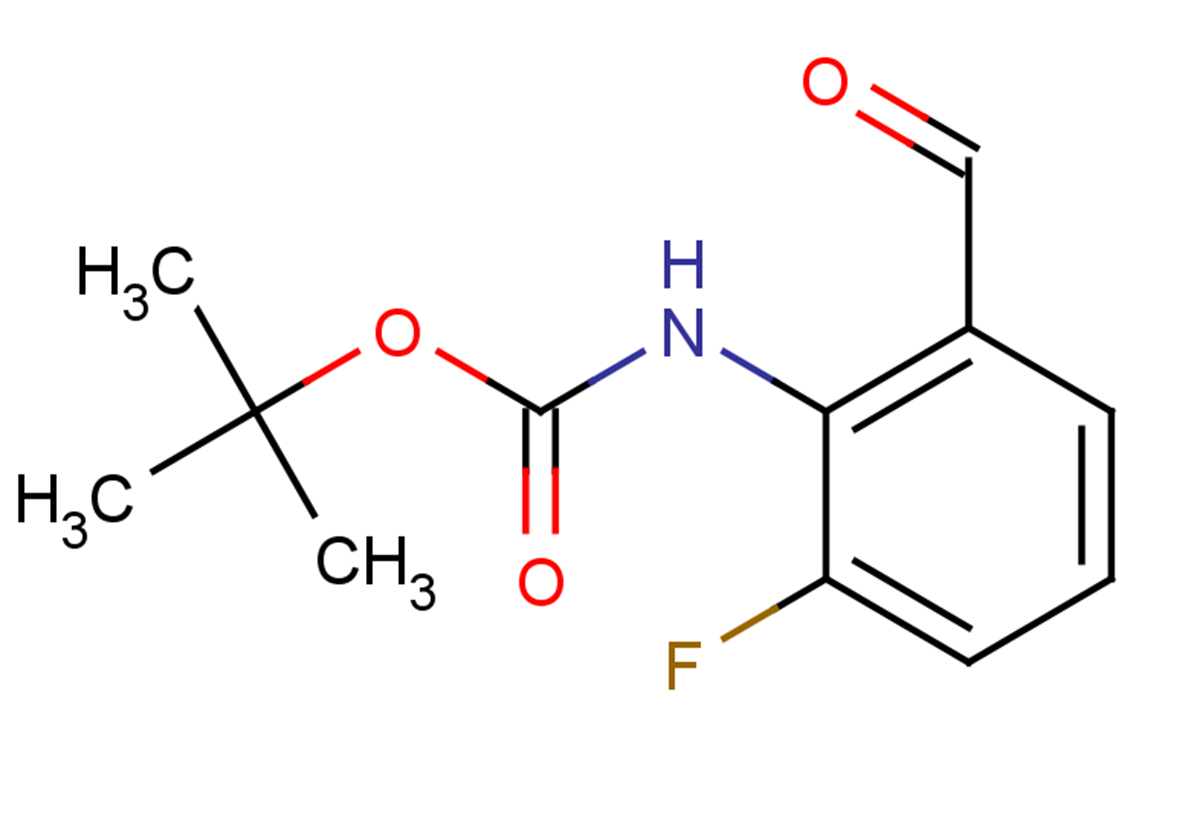 tert-butyl N-(2-fluoro-6-formylphenyl)carbamate