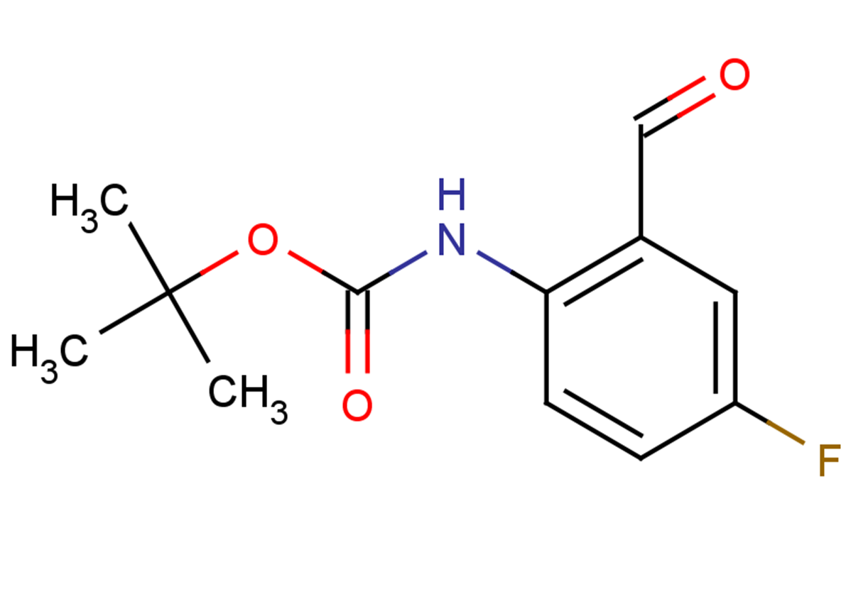 tert-butyl N-(4-fluoro-2-formylphenyl)carbamate