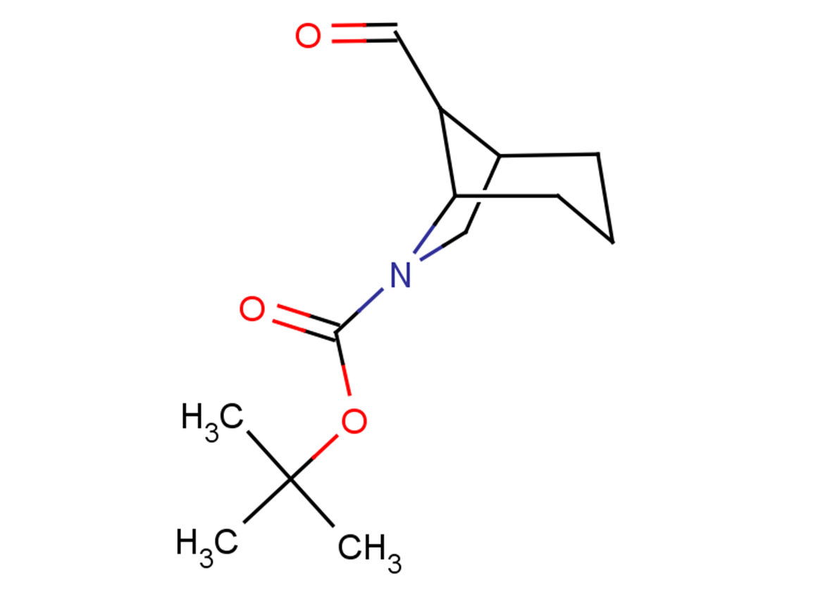 tert-butyl 8-formyl-6-azabicyclo[3.2.1]octane-6-carboxylate