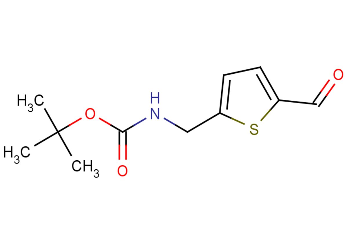 tert-butyl N-[(5-formylthiophen-2-yl)methyl]carbamate