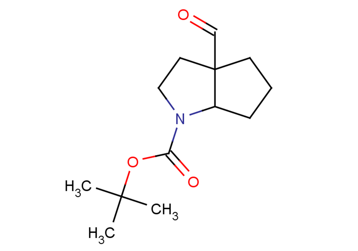 tert-butyl 3a-formyl-octahydrocyclopenta[b]pyrrole-1-carboxylate