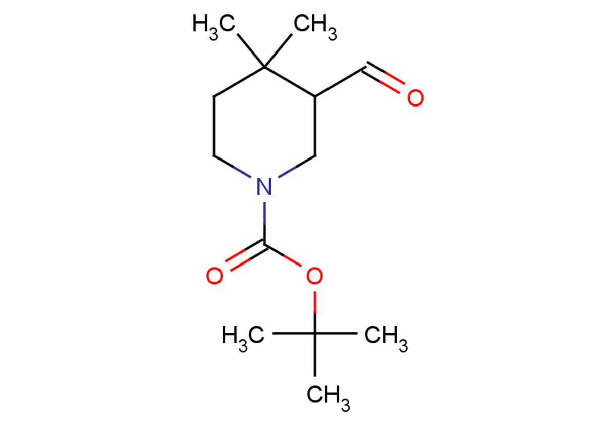 tert-butyl 3-formyl-4,4-dimethylpiperidine-1-carboxylate