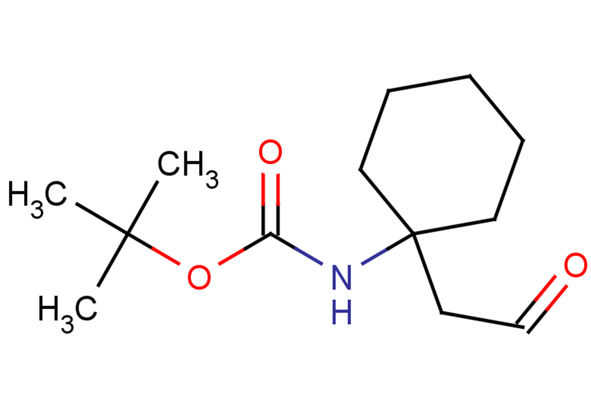 tert-butyl N-[1-(2-oxoethyl)cyclohexyl]carbamate