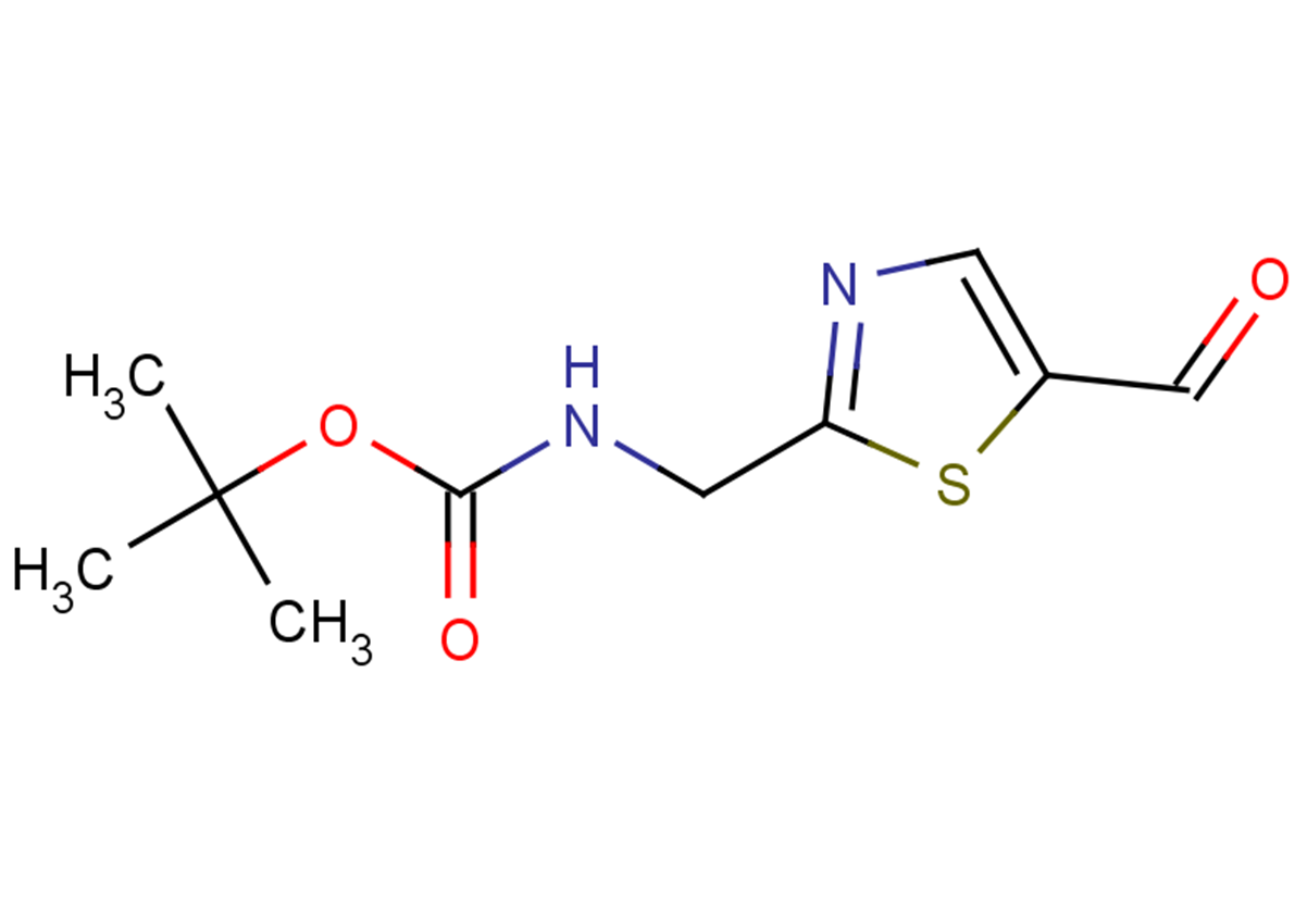 tert-butyl N-[(5-formyl-1,3-thiazol-2-yl)methyl]carbamate