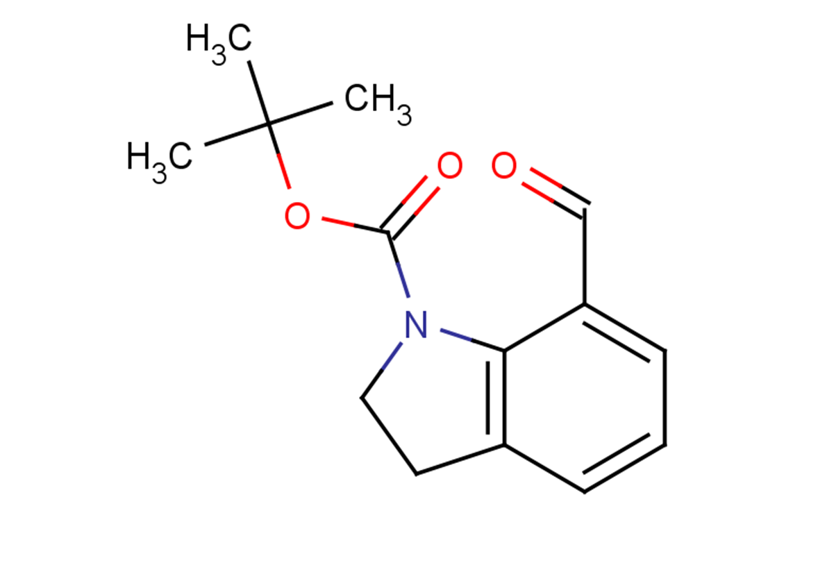 tert-butyl 7-formyl-2,3-dihydro-1H-indole-1-carboxylate