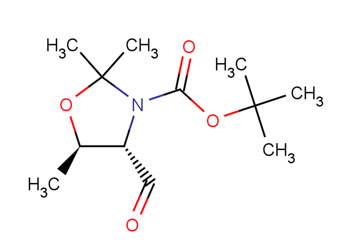 tert-butyl (4S,5R)-4-formyl-2,2,5-trimethyl-1,3-oxazolidine-3-carboxylate