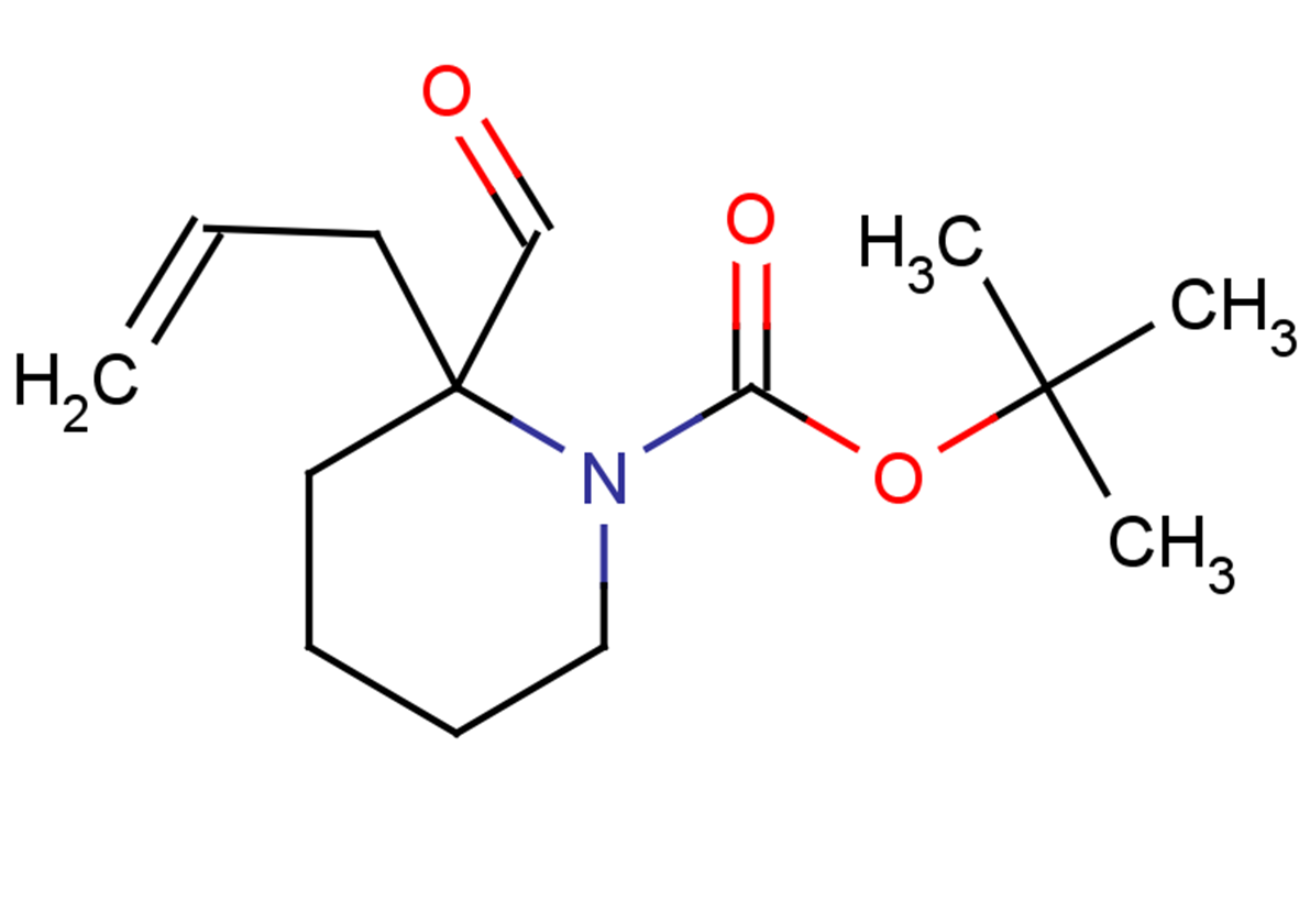 tert-butyl 2-formyl-2-(prop-2-en-1-yl)piperidine-1-carboxylate