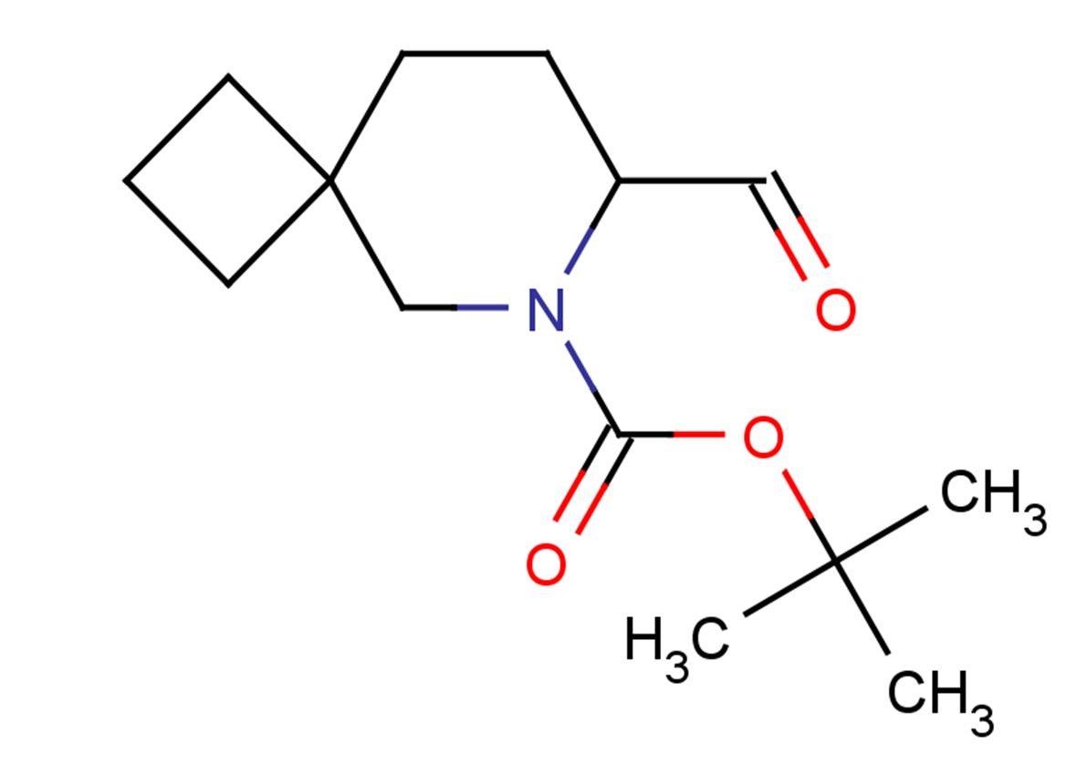 tert-butyl 7-formyl-6-azaspiro[3.5]nonane-6-carboxylate