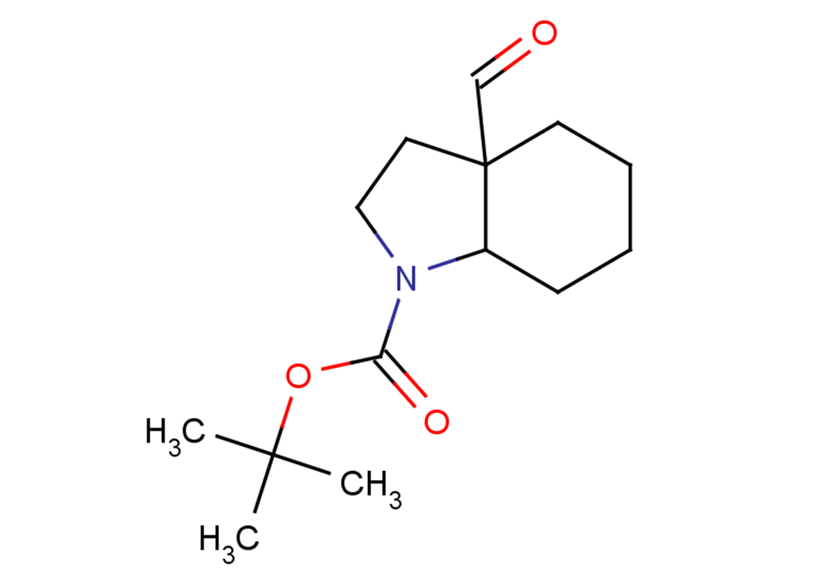 tert-butyl 3a-formyl-octahydro-1H-indole-1-carboxylate