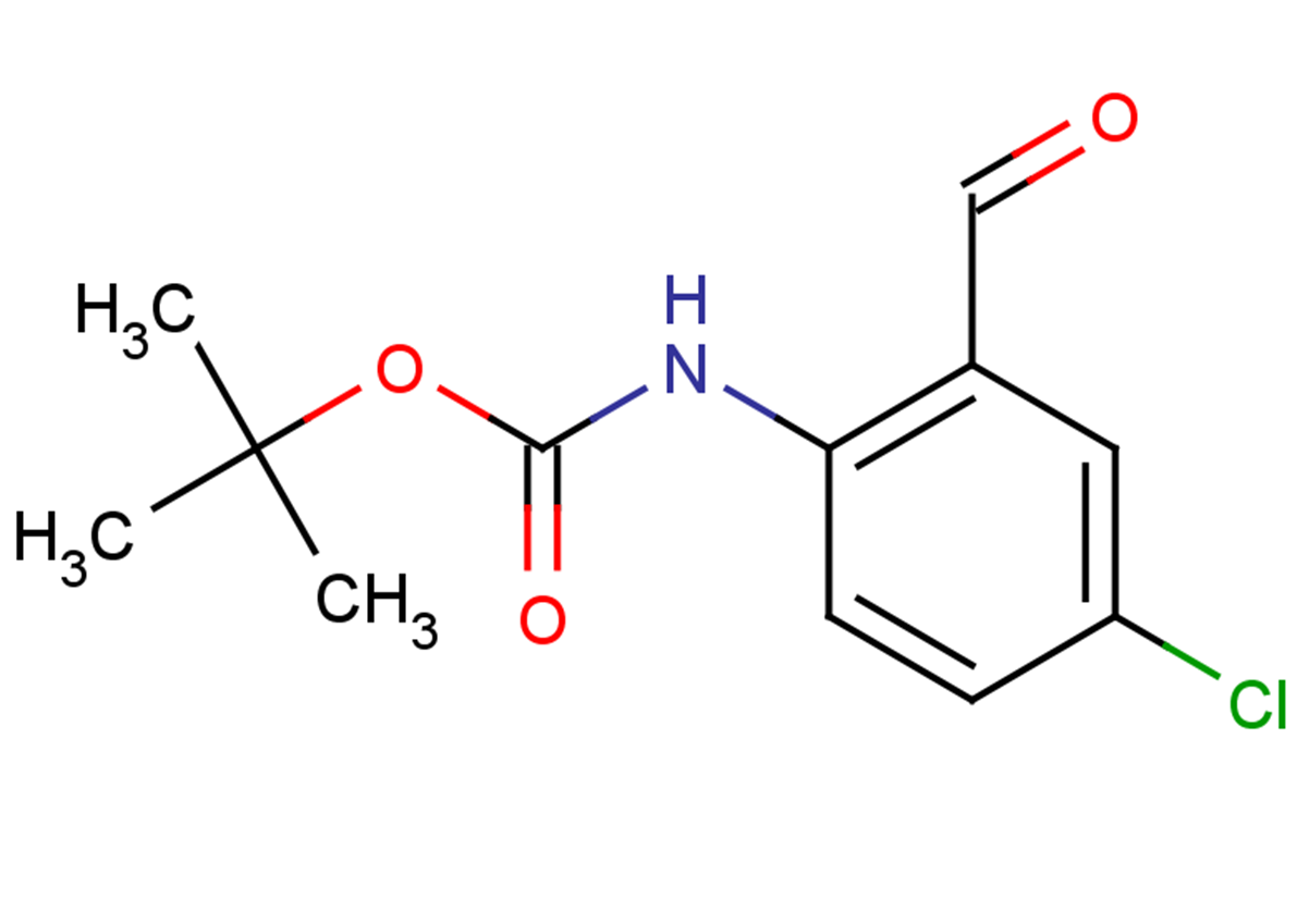 tert-butyl N-(4-chloro-2-formylphenyl)carbamate