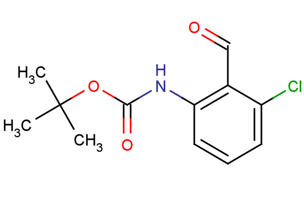 tert-butyl N-(3-chloro-2-formylphenyl)carbamate