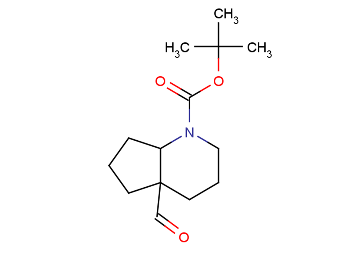 tert-butyl 4a-formyl-octahydro-1H-cyclopenta[b]pyridine-1-carboxylate