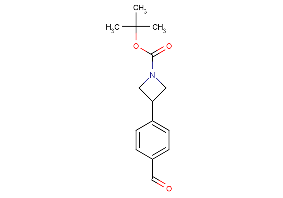 tert-butyl 3-(4-formylphenyl)azetidine-1-carboxylate