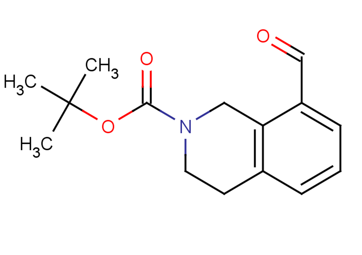 tert-butyl 8-formyl-1,2,3,4-tetrahydroisoquinoline-2-carboxylate