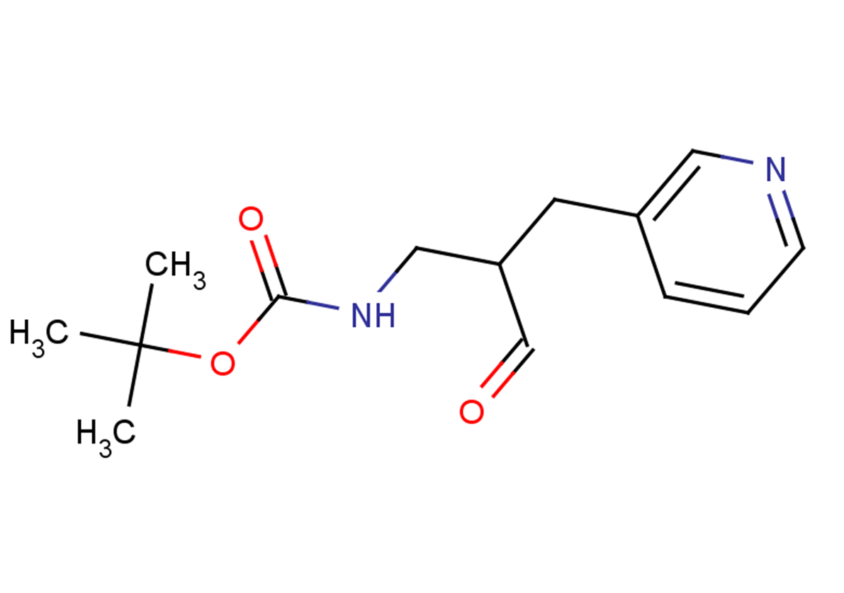 tert-butyl N-[3-oxo-2-(pyridin-3-ylmethyl)propyl]carbamate