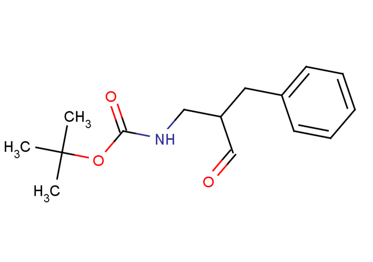 tert-butyl N-(2-benzyl-3-oxopropyl)carbamate
