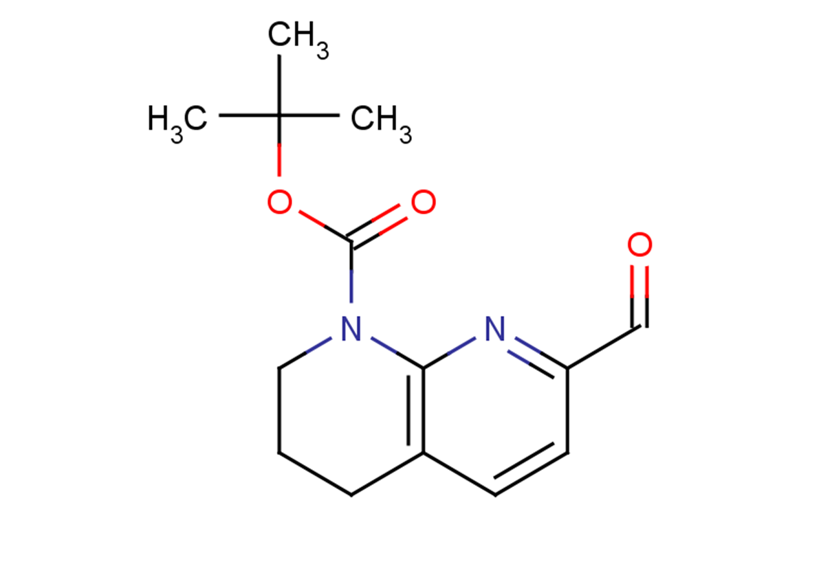 tert-butyl 7-formyl-1,2,3,4-tetrahydro-1,8-naphthyridine-1-carboxylate
