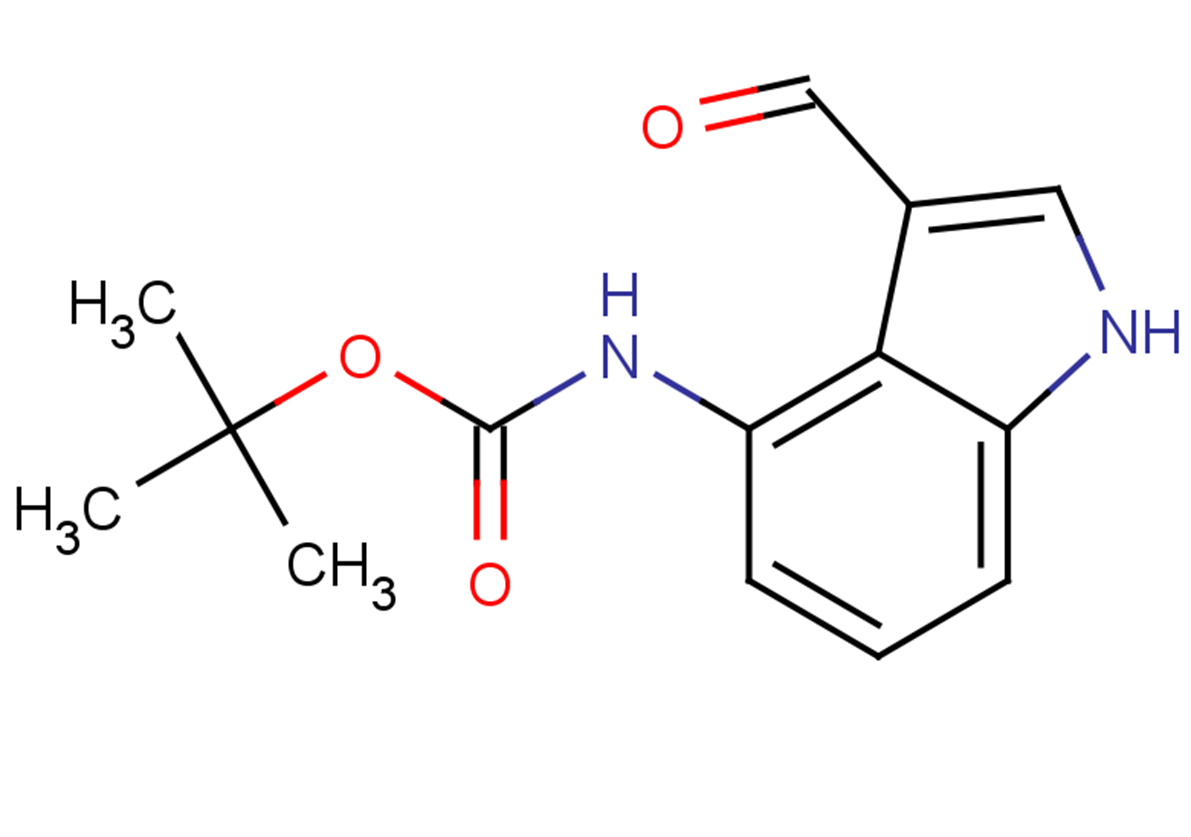 tert-butyl N-(3-formyl-1H-indol-4-yl)carbamate