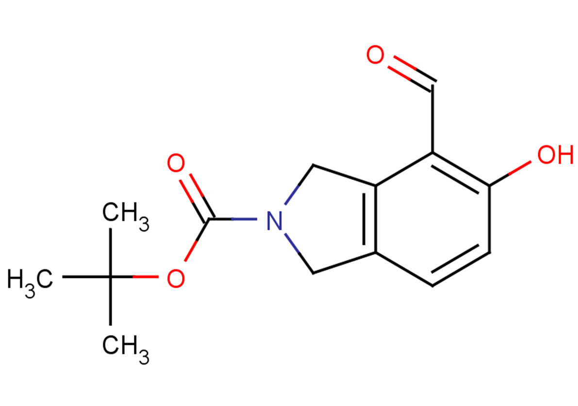 tert-butyl 4-formyl-5-hydroxy-2,3-dihydro-1H-isoindole-2-carboxylate