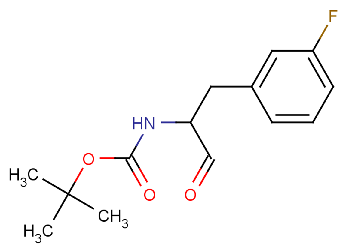 tert-butyl N-[1-(3-fluorophenyl)-3-oxopropan-2-yl]carbamate