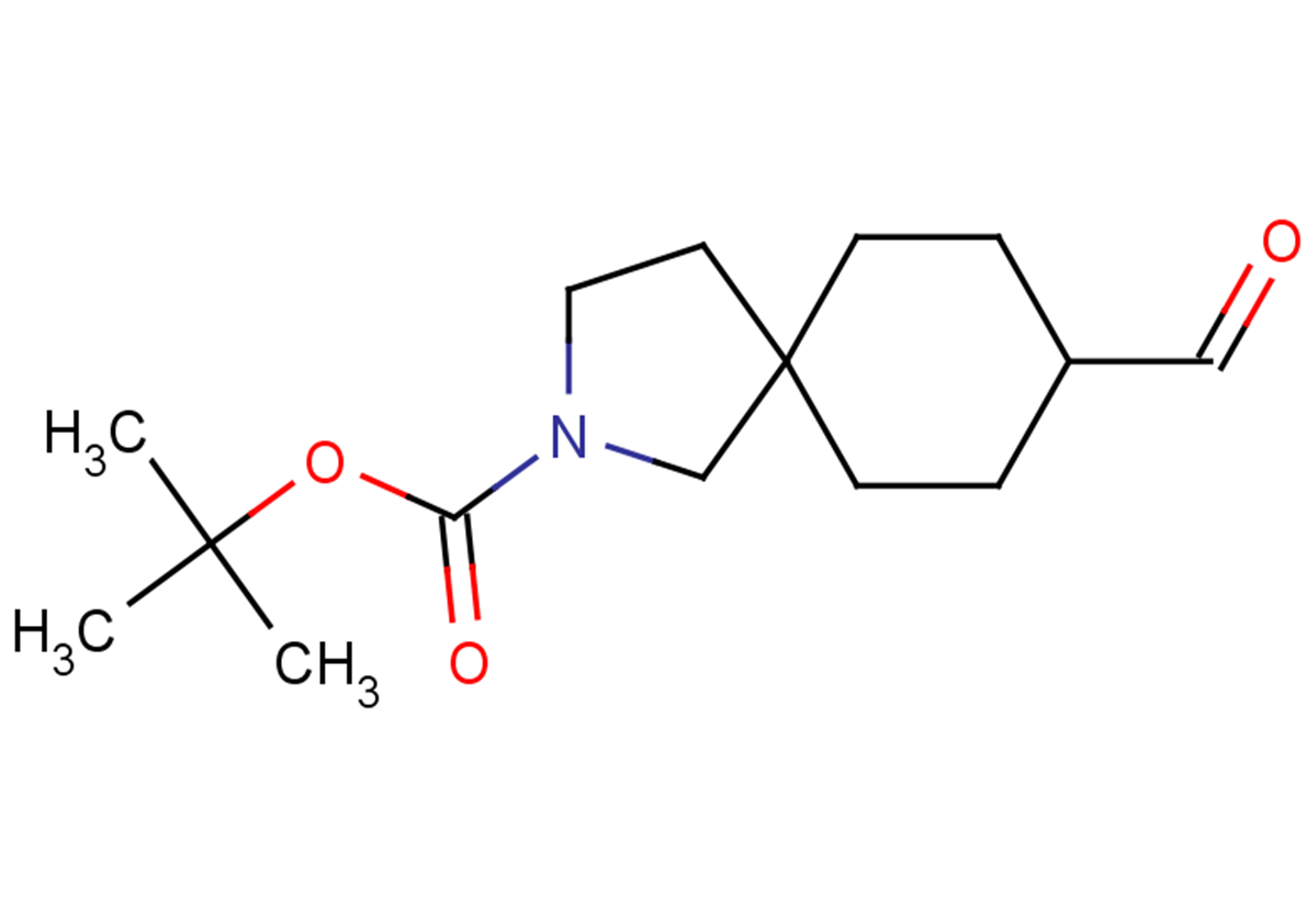 tert-butyl 8-formyl-2-azaspiro[4.5]decane-2-carboxylate