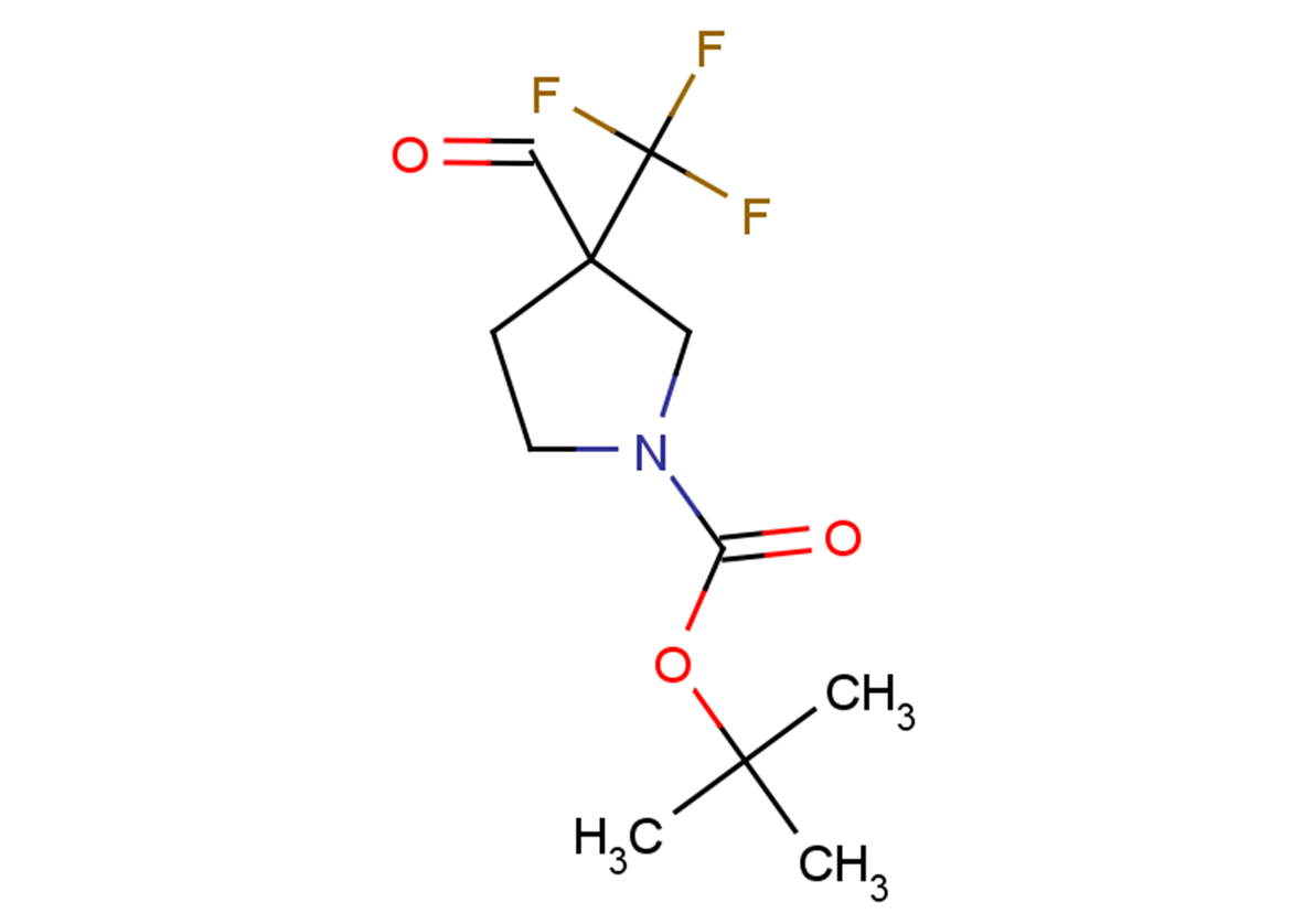 tert-butyl 3-formyl-3-(trifluoromethyl)pyrrolidine-1-carboxylate