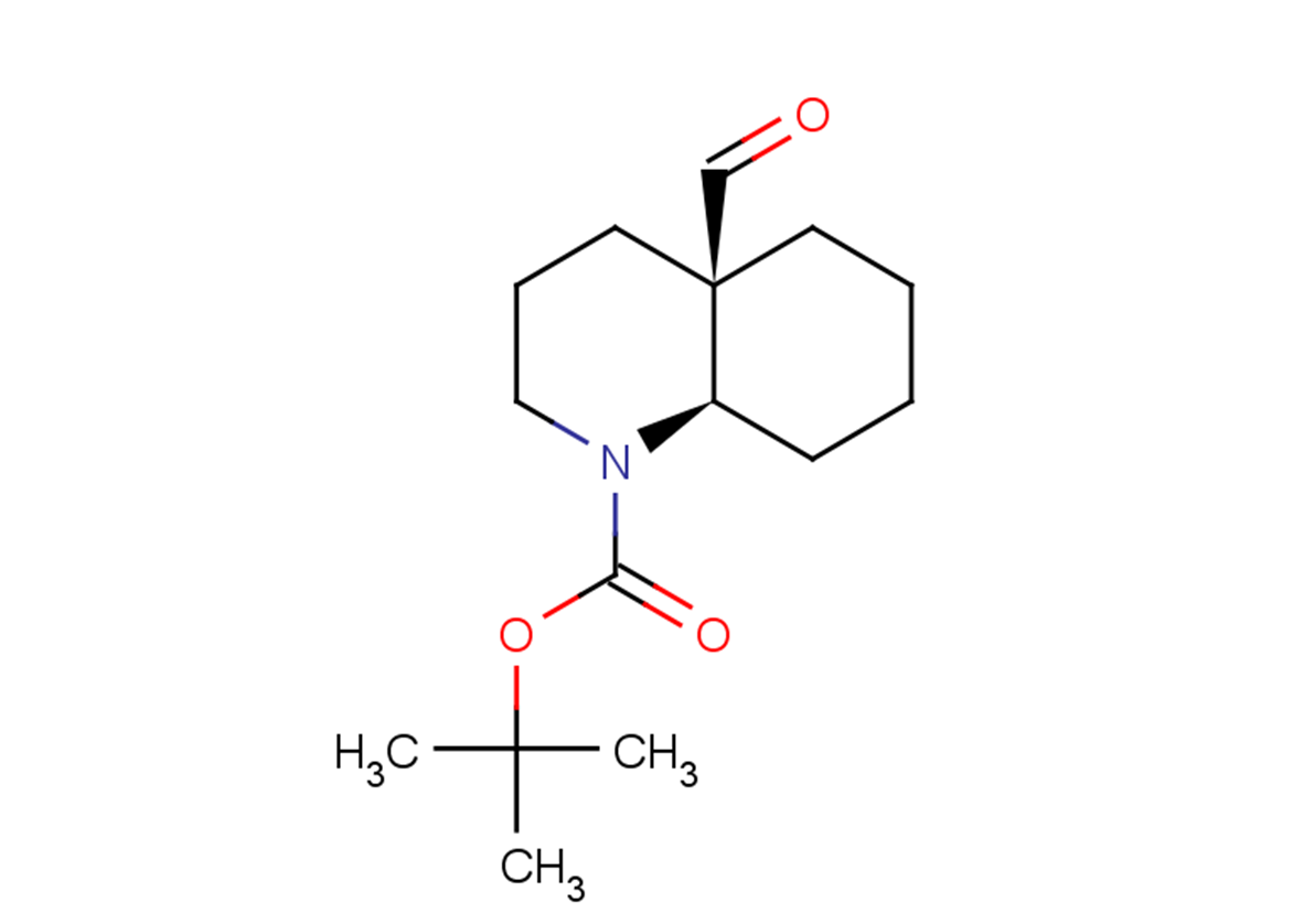 tert-butyl (4aR,8aR)-4a-formyl-decahydroquinoline-1-carboxylate