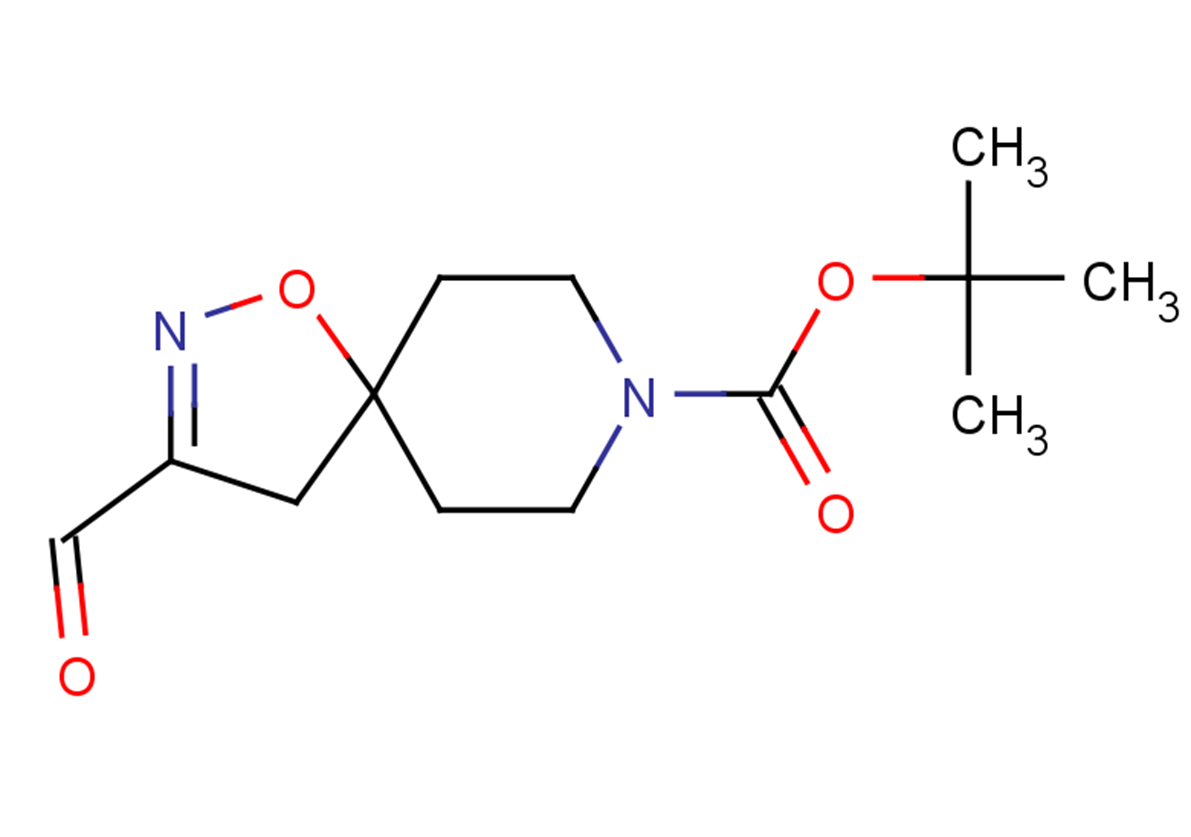 tert-butyl 3-formyl-1-oxa-2,8-diazaspiro[4.5]dec-2-ene-8-carboxylate