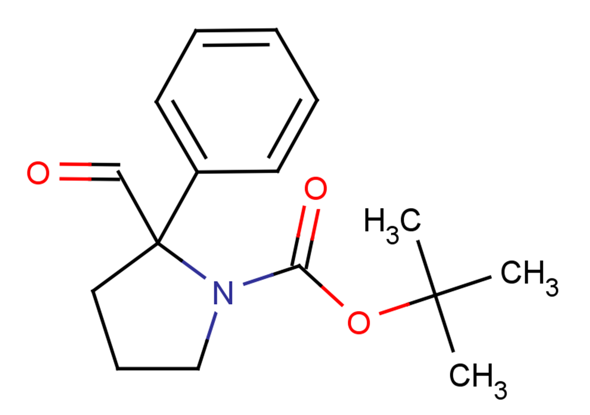 tert-butyl 2-formyl-2-phenylpyrrolidine-1-carboxylate