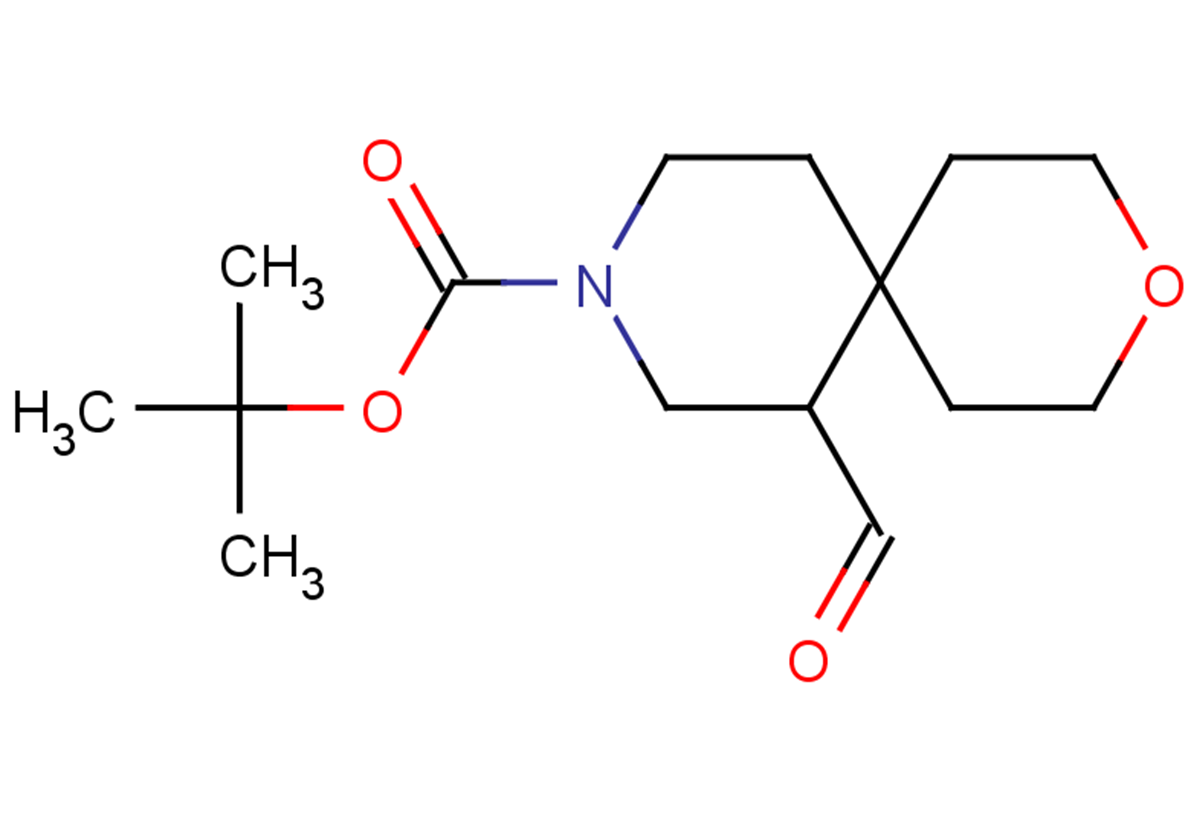 tert-butyl 7-formyl-3-oxa-9-azaspiro[5.5]undecane-9-carboxylate