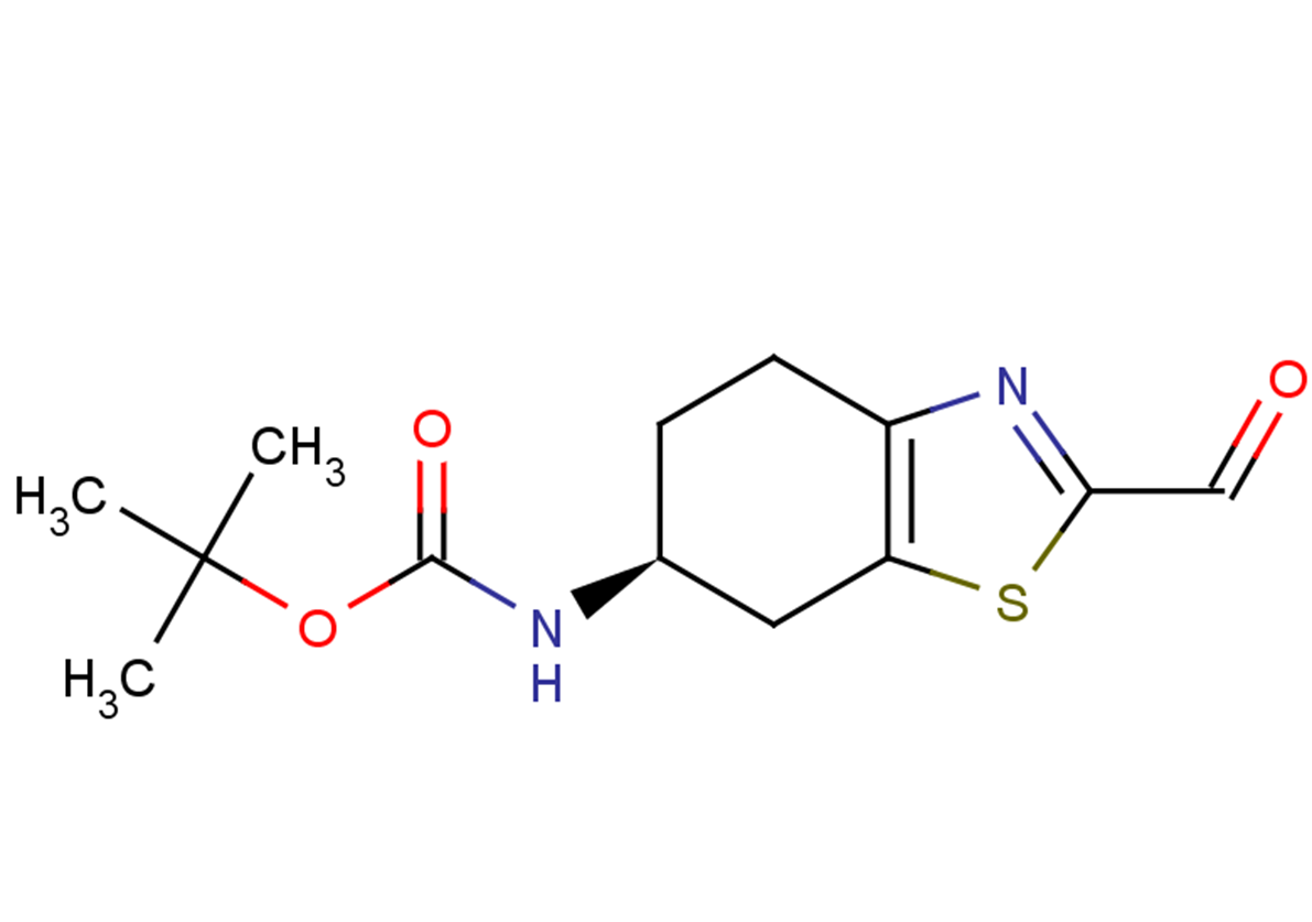 tert-butyl N-[(6S)-2-formyl-4,5,6,7-tetrahydro-1,3-benzothiazol-6-yl]carbamate