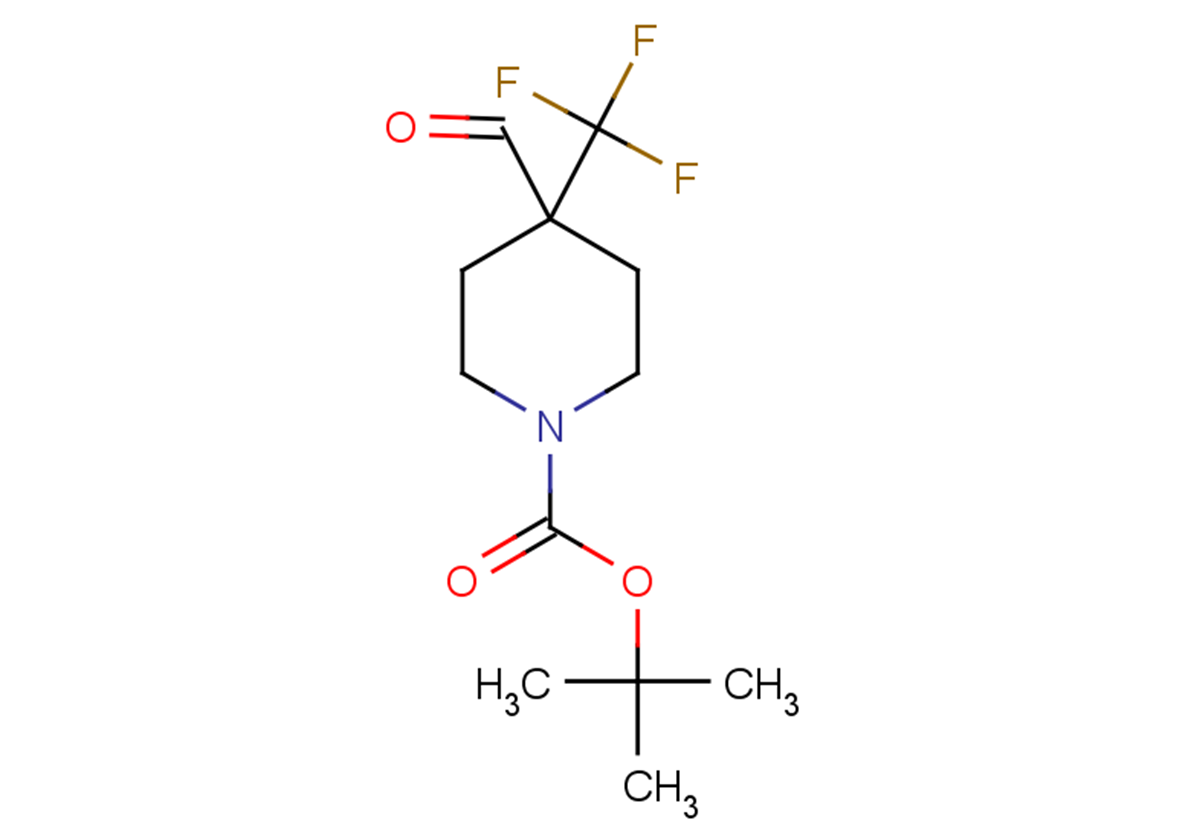 tert-butyl 4-formyl-4-(trifluoromethyl)piperidine-1-carboxylate