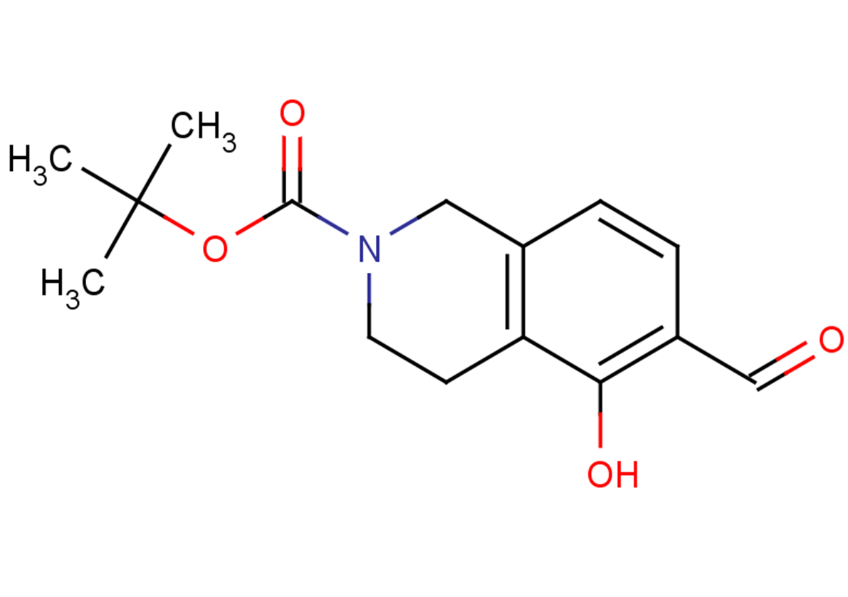 tert-butyl 6-formyl-5-hydroxy-1,2,3,4-tetrahydroisoquinoline-2-carboxylate