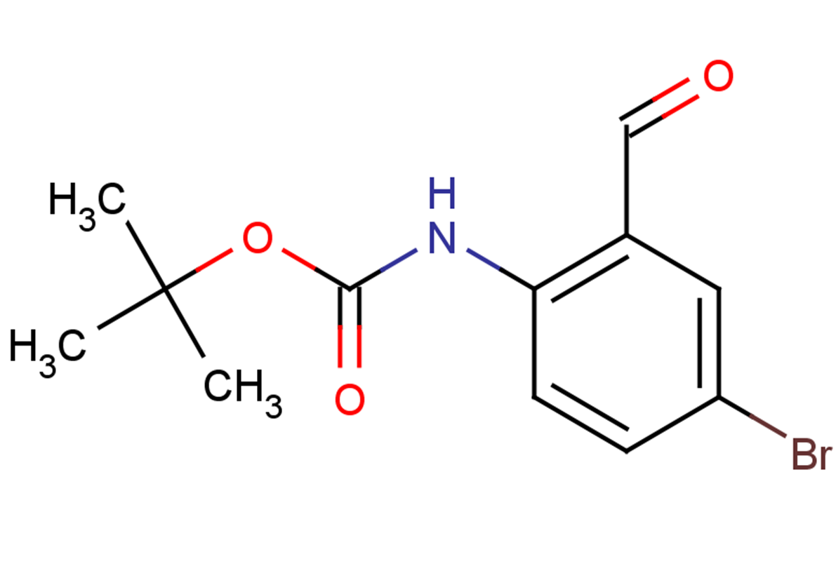 tert-butyl N-(4-bromo-2-formylphenyl)carbamate