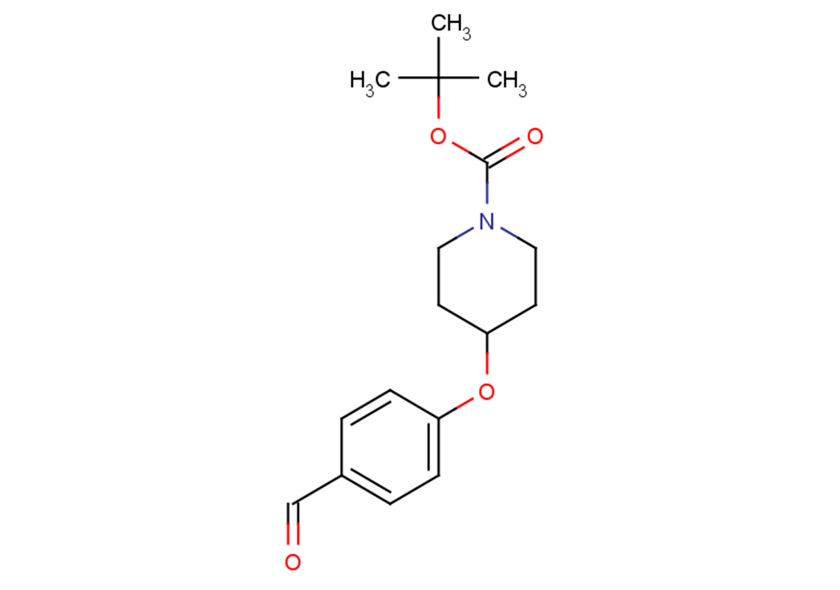 tert-butyl 4-(4-formylphenoxy)piperidine-1-carboxylate
