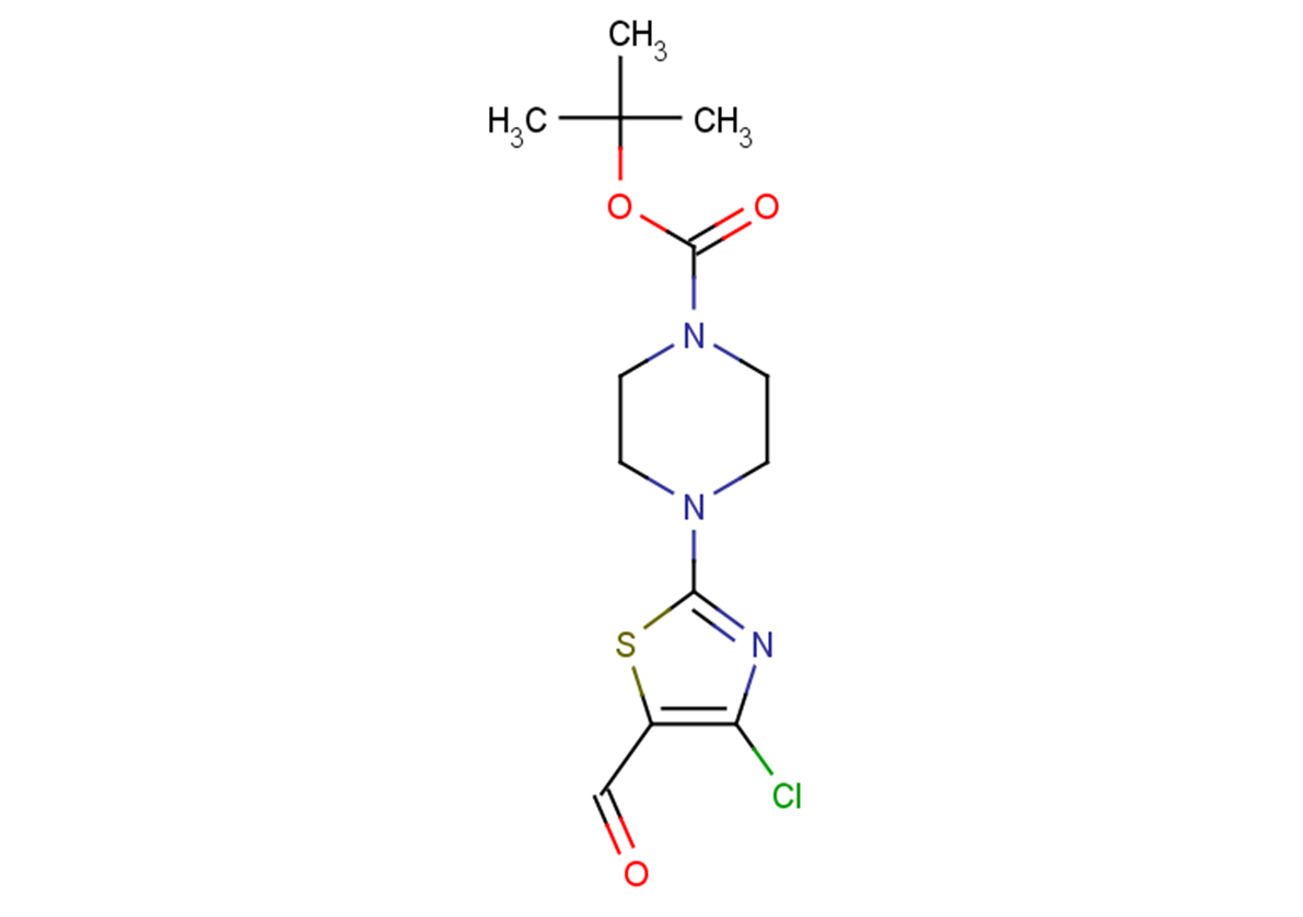 tert-butyl 4-(4-chloro-5-formyl-1,3-thiazol-2-yl)piperazine-1-carboxylate