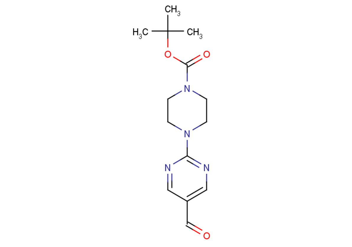 tert-butyl 4-(5-formylpyrimidin-2-yl)piperazine-1-carboxylate