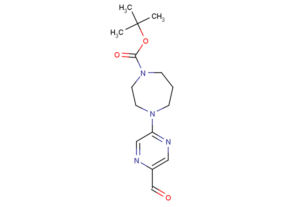 tert-butyl 4-(5-formylpyrazin-2-yl)-1,4-diazepane-1-carboxylate