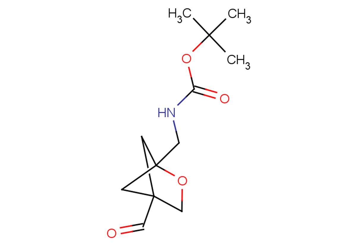 tert-butyl N-({4-formyl-2-oxabicyclo[2.1.1]hexan-1-yl}methyl)carbamate