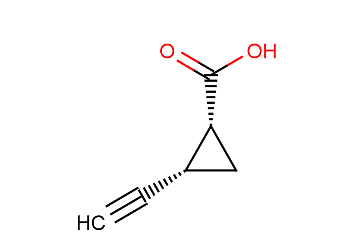 (1R,2S)-2-ethynylcyclopropane-1-carboxylic acid