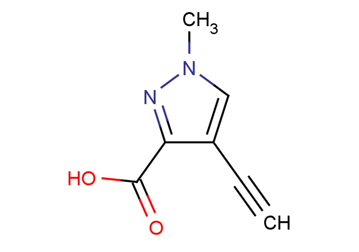 4-ethynyl-1-methyl-1H-pyrazole-3-carboxylic acid