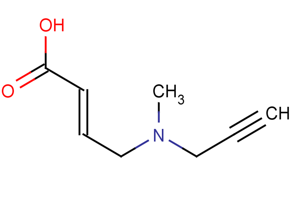 (2E)-4-[methyl(prop-2-yn-1-yl)amino]but-2-enoic acid