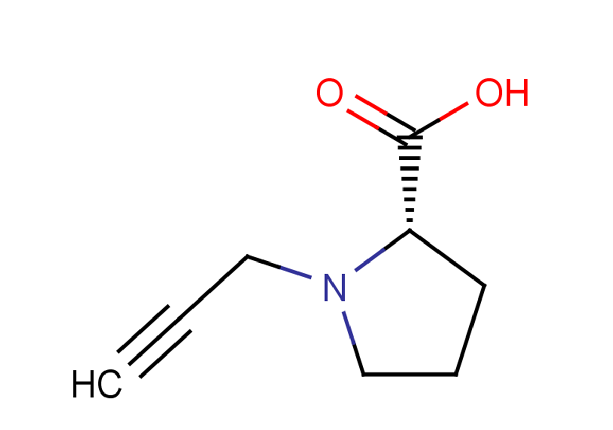 (2S)-1-(prop-2-yn-1-yl)pyrrolidine-2-carboxylic acid