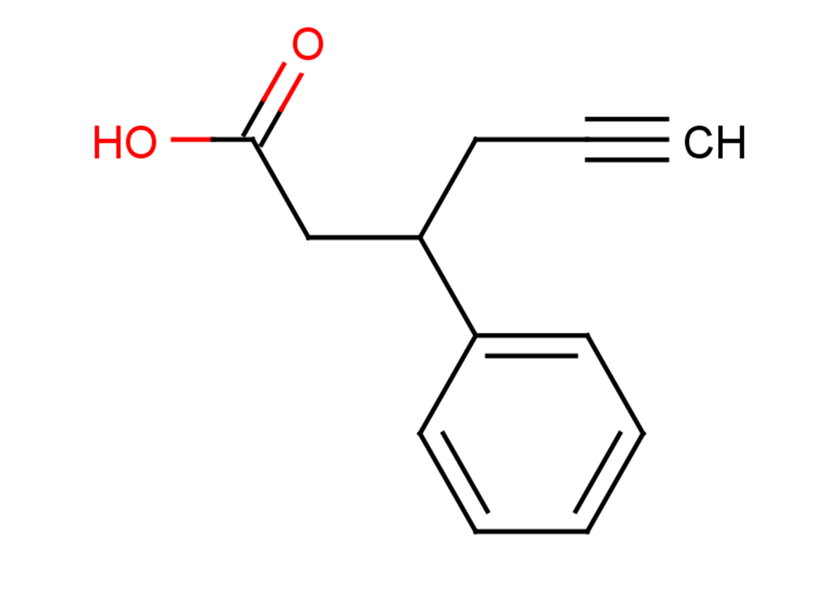 3-phenylhex-5-ynoic acid