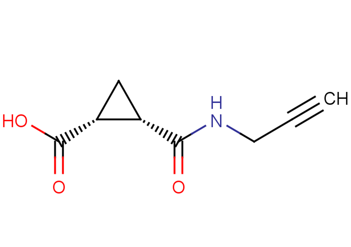 (1R,2S)-2-[(prop-2-yn-1-yl)carbamoyl]cyclopropane-1-carboxylic acid