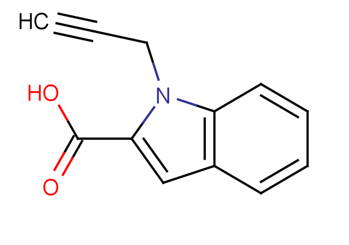 1-(prop-2-yn-1-yl)-1H-indole-2-carboxylic acid