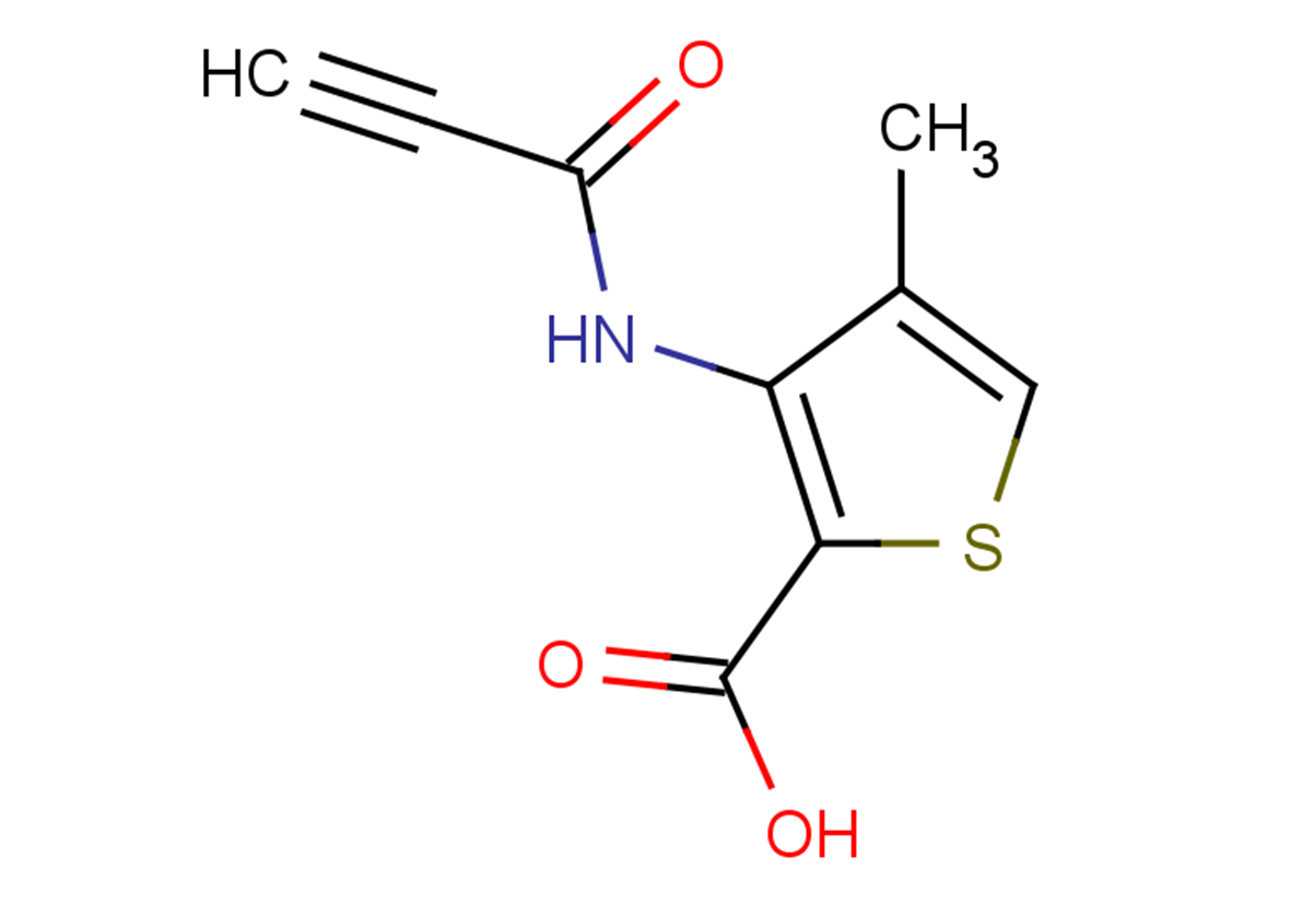 4-methyl-3-(prop-2-ynamido)thiophene-2-carboxylic acid