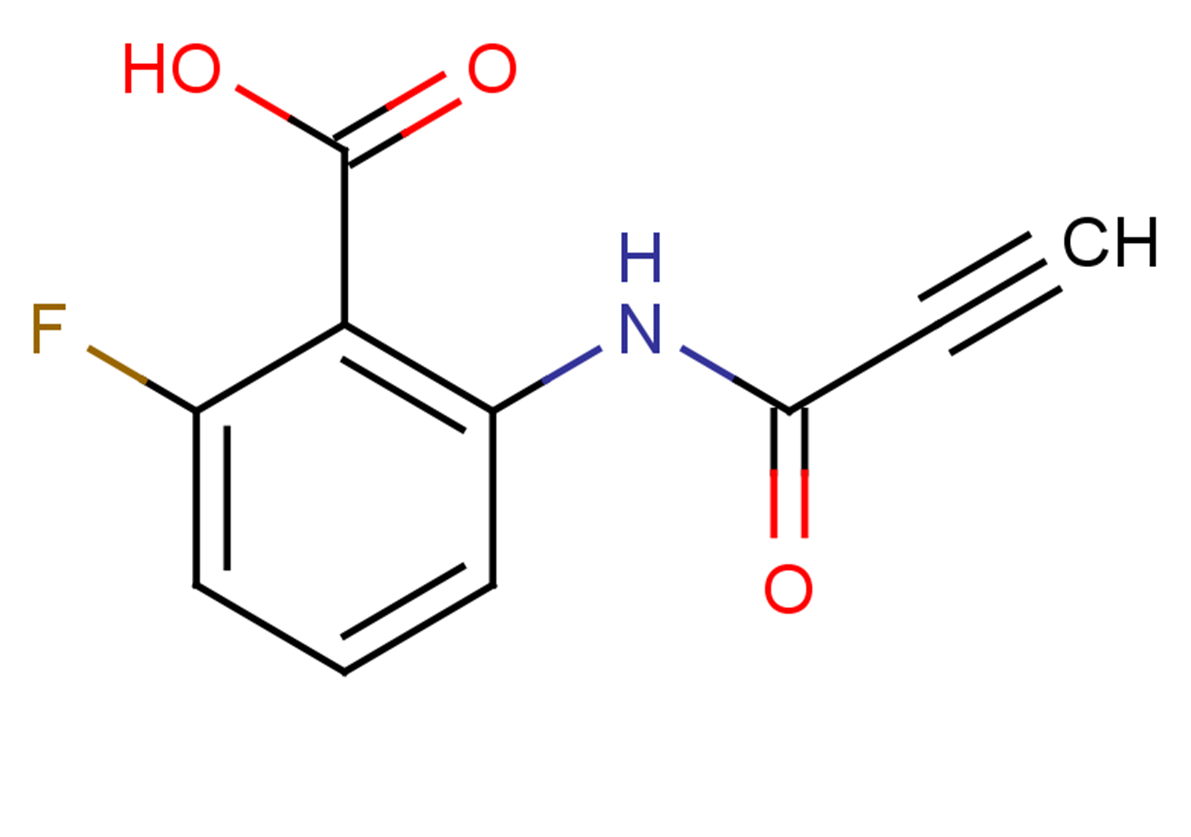 2-fluoro-6-(prop-2-ynamido)benzoic acid