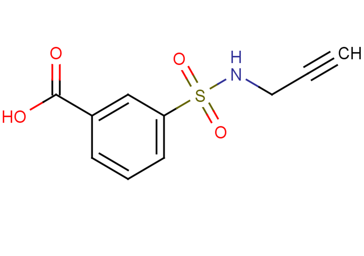 3-[(prop-2-yn-1-yl)sulfamoyl]benzoic acid